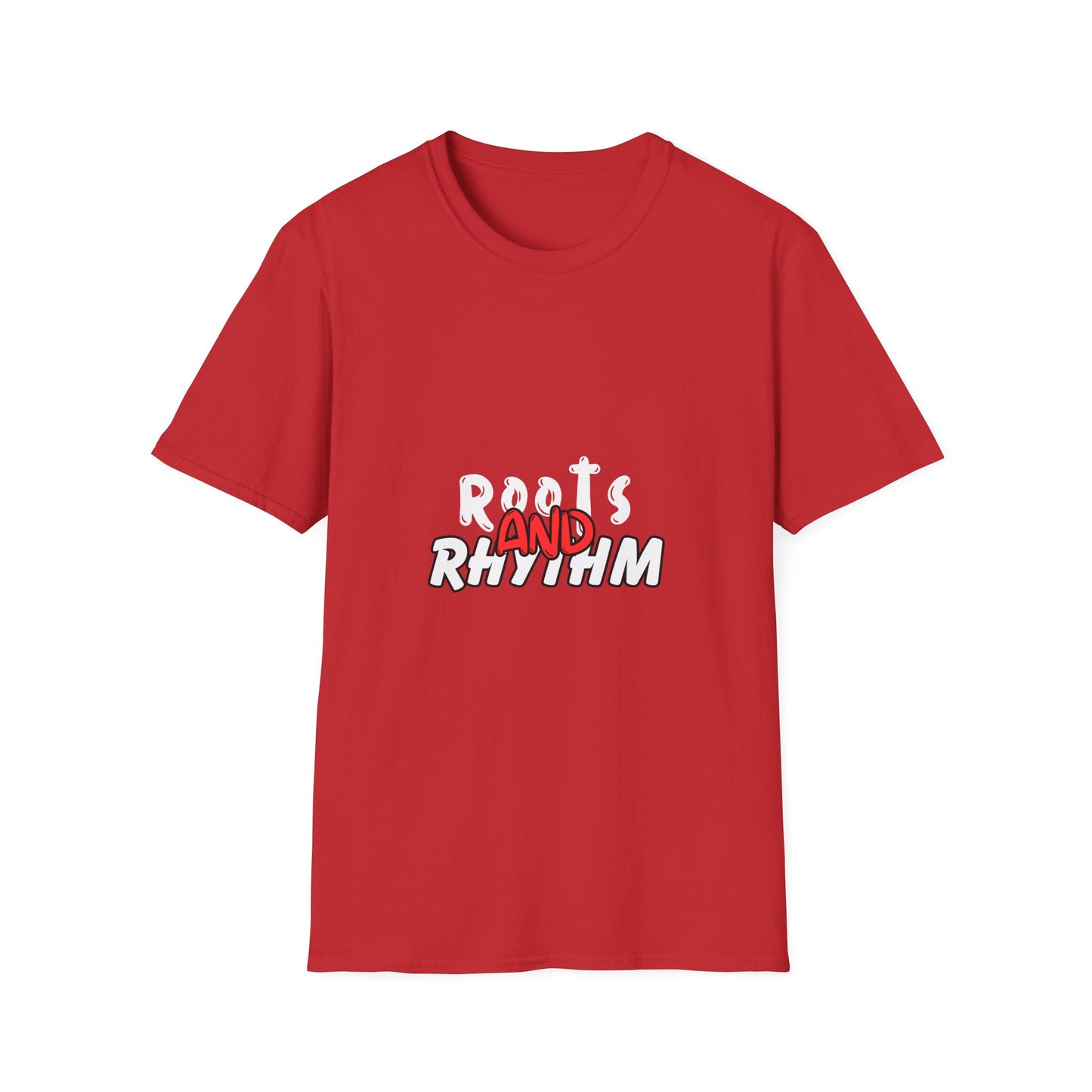 Rhythm & Vibe Unisex Softstyle T-Shirt, Casual Wear, Music Lover Tee, Gift for Her/Him, Everyday Comfort