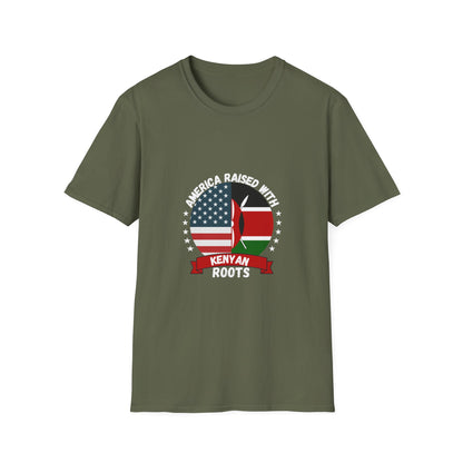 American Raised With Kenyan Roots T-shirt