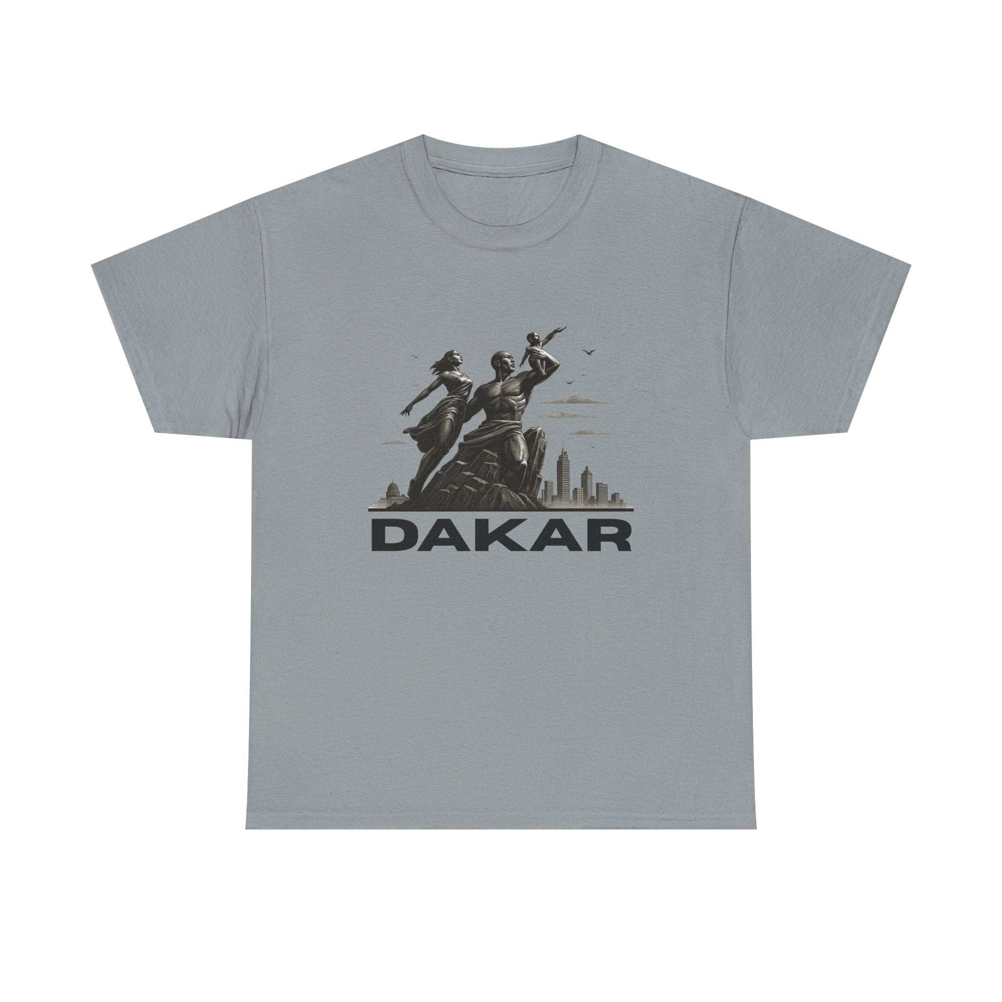 Dakar Graphic Tee, Unisex Cotton T-Shirt for Travel Lovers, Urban Style Wear, Casual Gift, Adventure Apparel