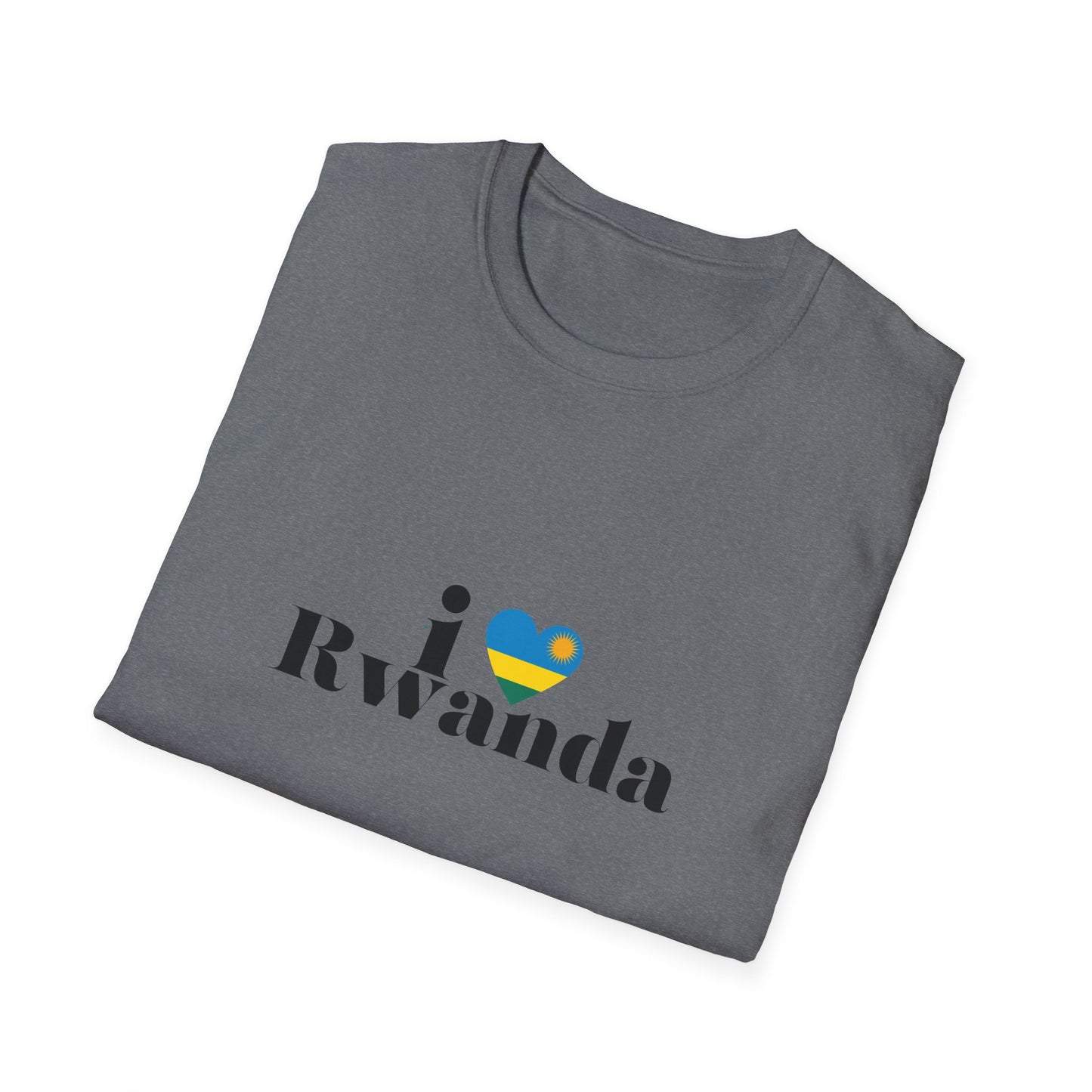 I Love Rwanda – Soft Style Patriot Tee