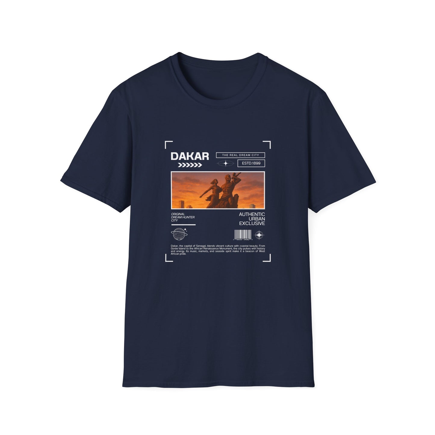 Dakar Adventure Unisex Softstyle T-Shirt, Casual Gift, Travel Tee, Graphic Shirt, Summer Wear, Road Trip Outfit