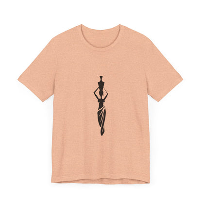 African Queen Silhouette T-Shirt – Proud, Rooted, Empowered