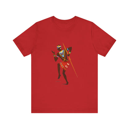 Warrior Rhythm African Tribal Dance T-Shirt – Unisex Cultural Heritage Tee