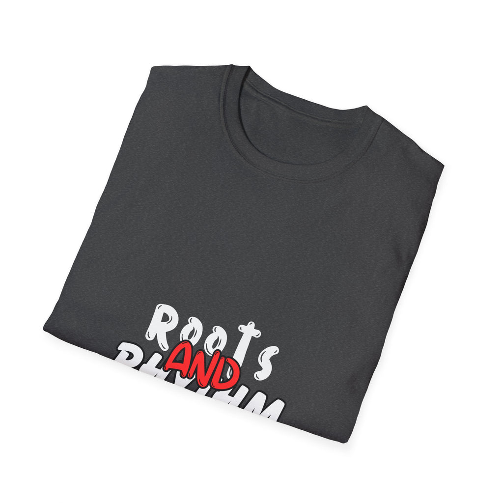 Rhythm & Vibe Unisex Softstyle T-Shirt, Casual Wear, Music Lover Tee, Gift for Her/Him, Everyday Comfort