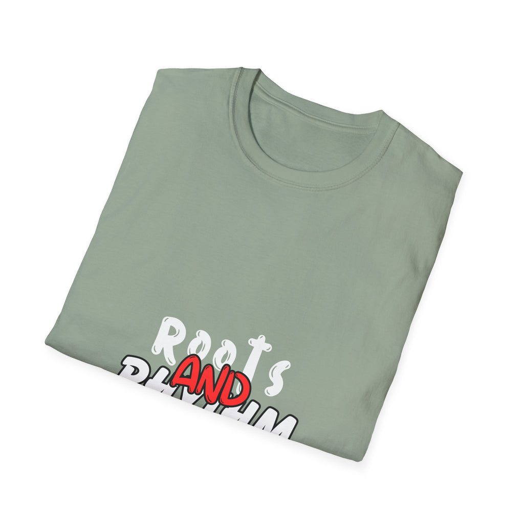 Rhythm & Vibe Unisex Softstyle T-Shirt, Casual Wear, Music Lover Tee, Gift for Her/Him, Everyday Comfort