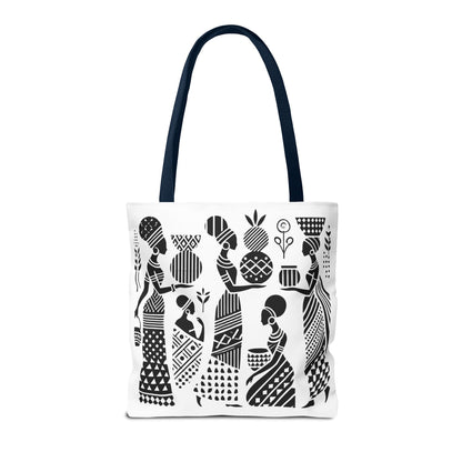 Elegant Tribal Women Art Tote Bag