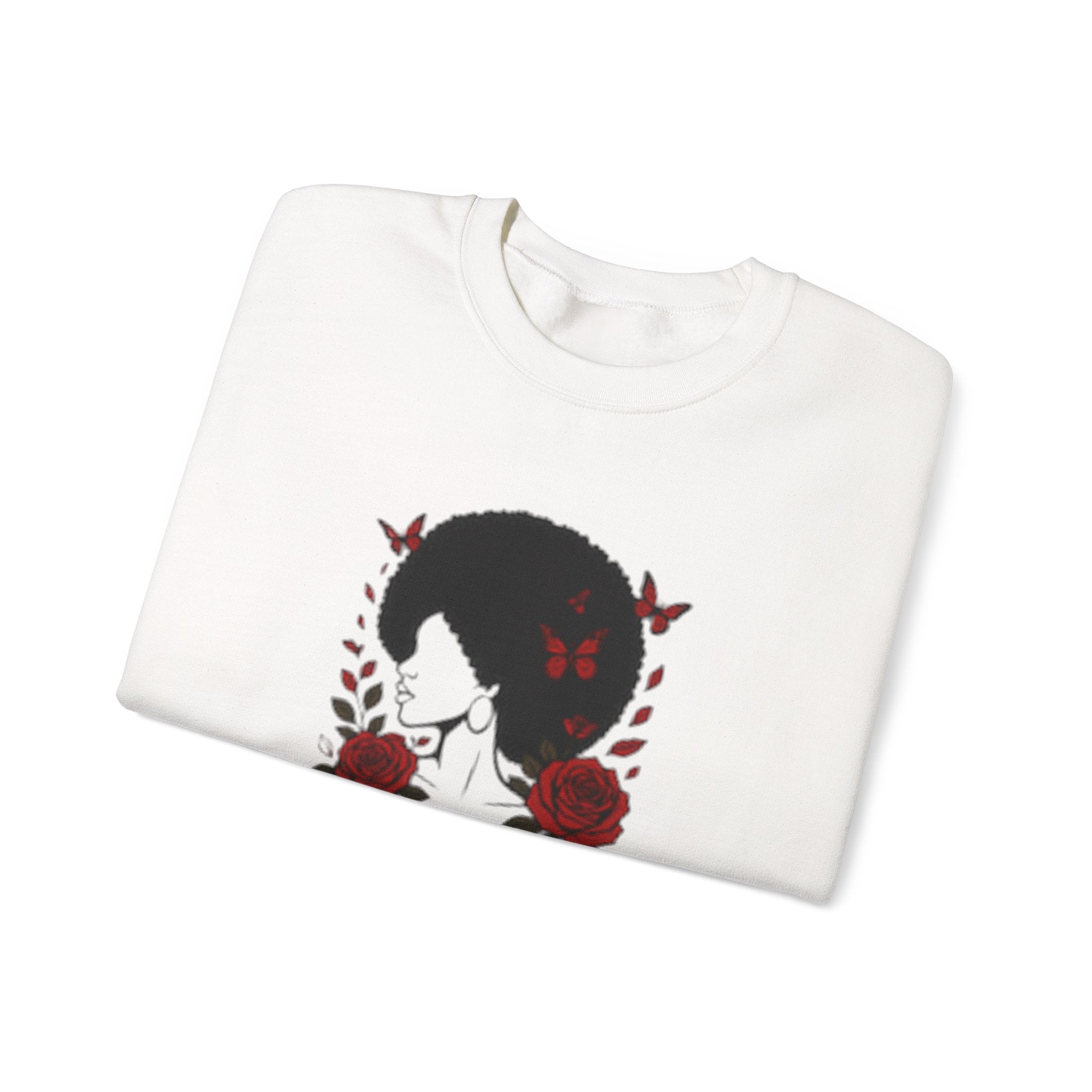 Floral Crewneck Sweatshirt