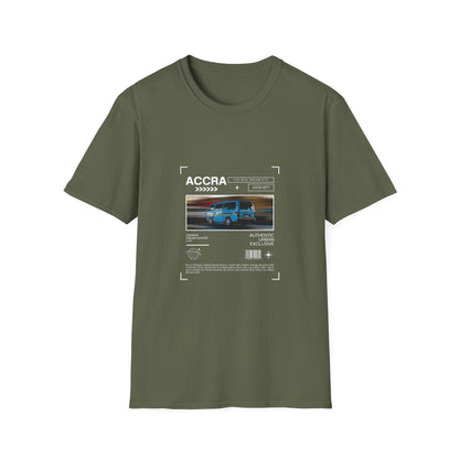 Cool Graphic T-Shirt with ACCRA Design, Vintage Style Tee, Unisex Casual Wear, Perfect Gift for Travelers, Birthday Gift, Unique Souvenir