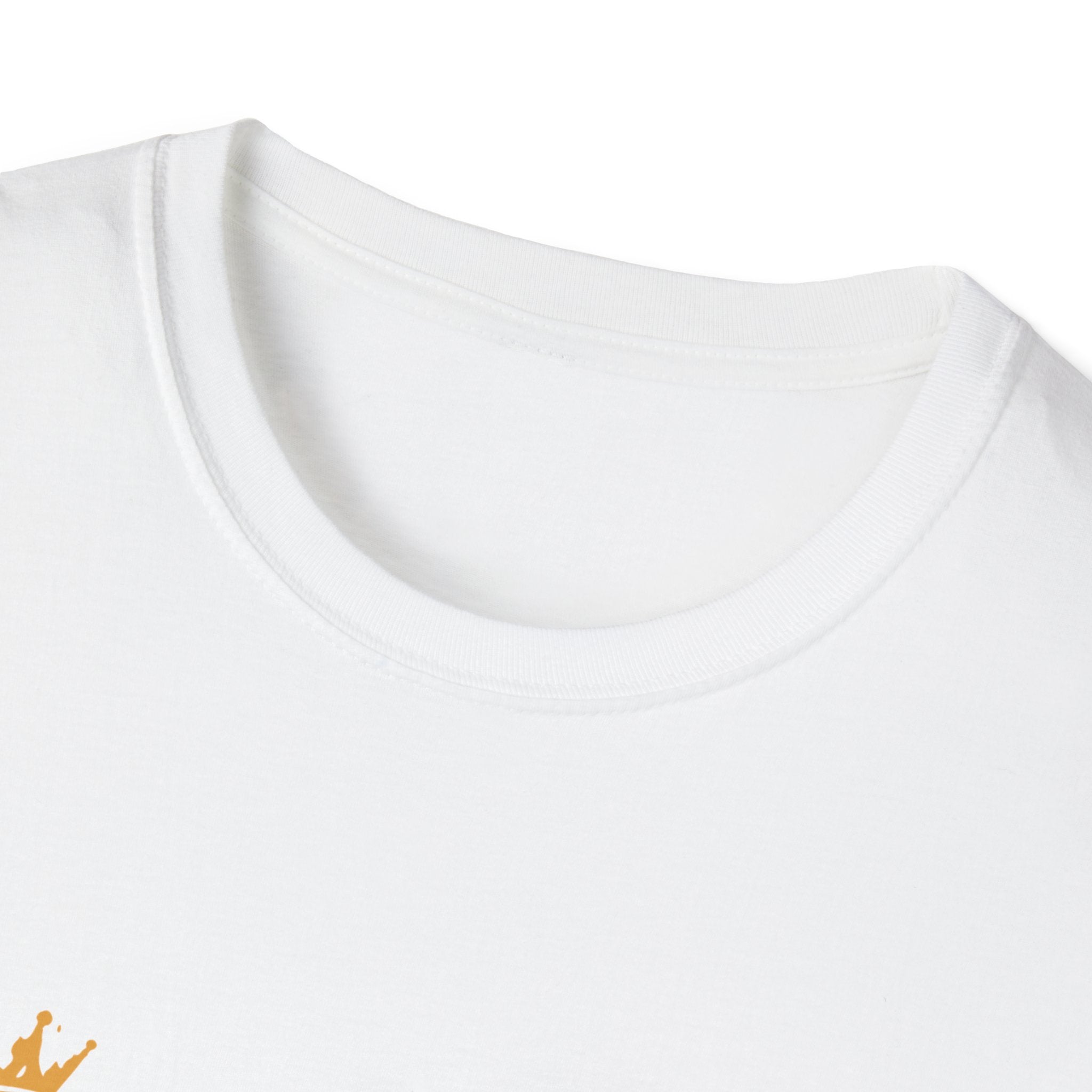 Crown Design Unisex Softstyle T-Shirt, Casual Wear, Gift for Him/Her, Birthday, Everyday Style, Fashion Statement