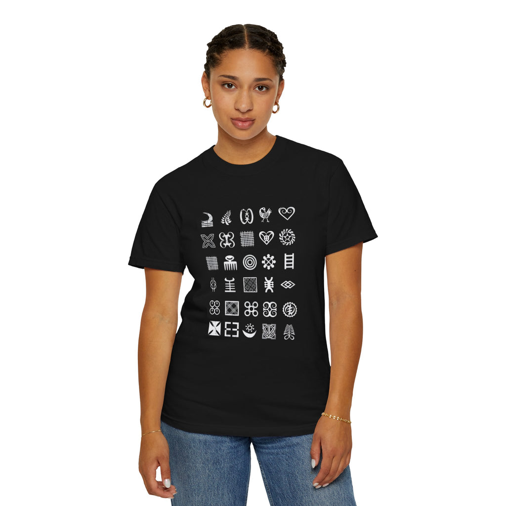 Adinkra Symbol T-Shirt – Wear the Wisdom of Your Ancestors