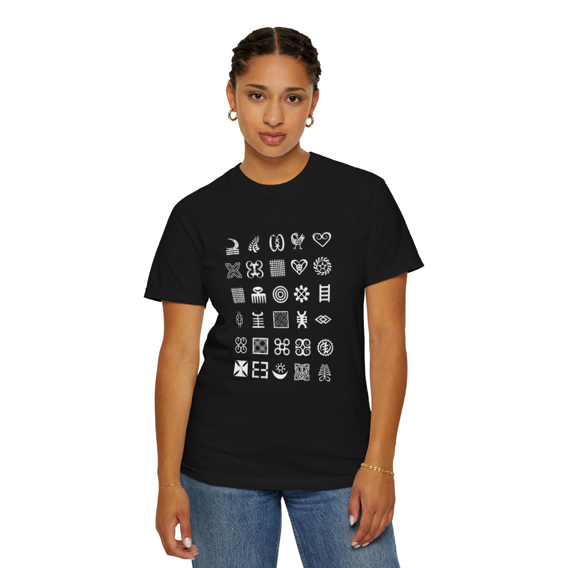 Adinkra Symbol T-Shirt – Wear the Wisdom of Your Ancestors