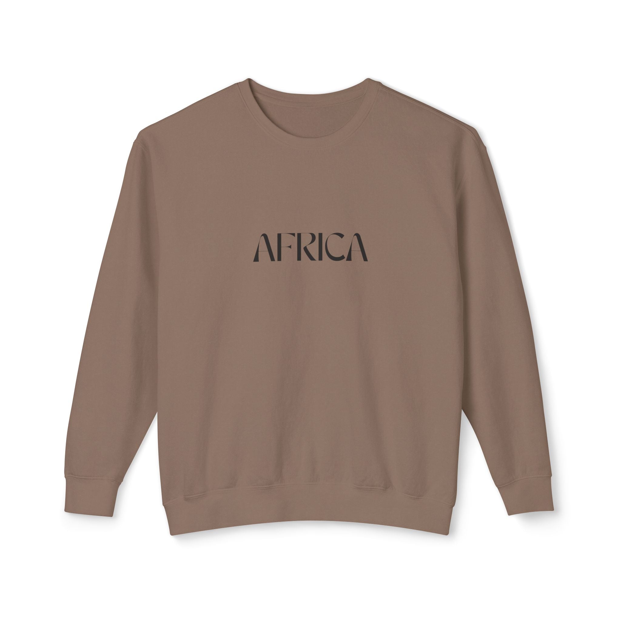 Africa Minimalist Crewneck Sweatshirt
