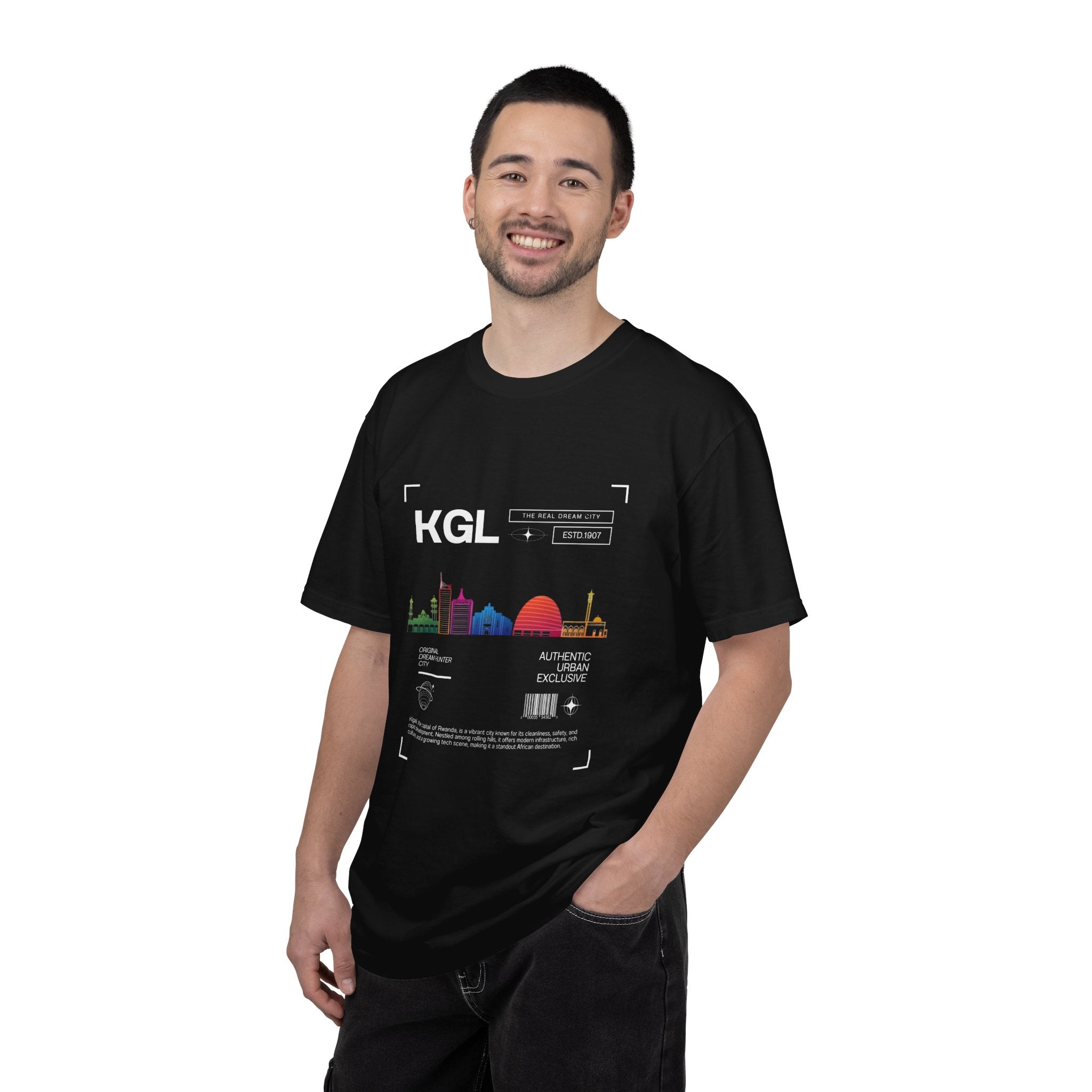 KGL City Vibes T-Shirt, Unisex Graphic Tee, Vintage Style Apparel, Streetwear Fashion, Unique Gift for Urban Explorers
