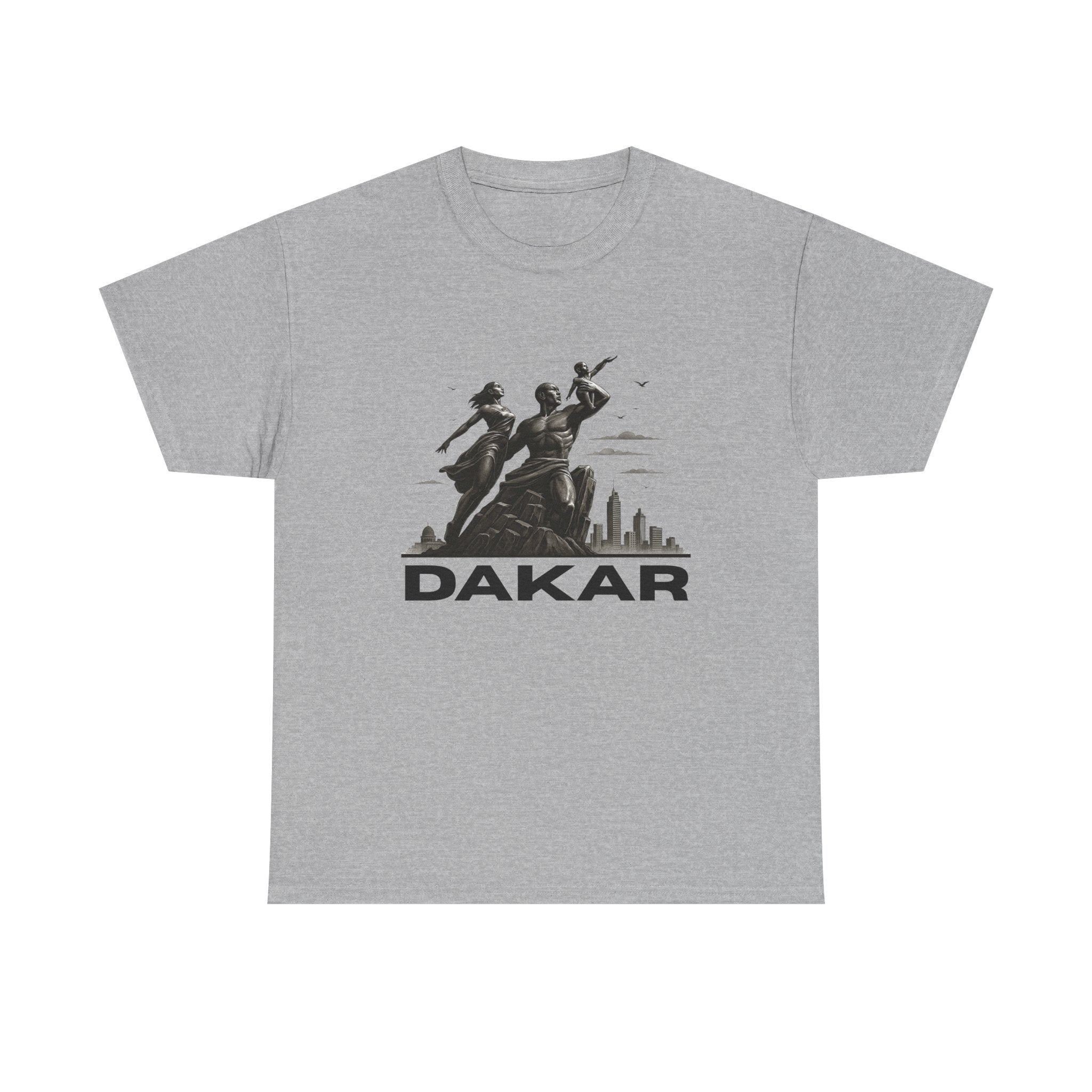 Dakar Graphic Tee, Unisex Cotton T-Shirt for Travel Lovers, Urban Style Wear, Casual Gift, Adventure Apparel