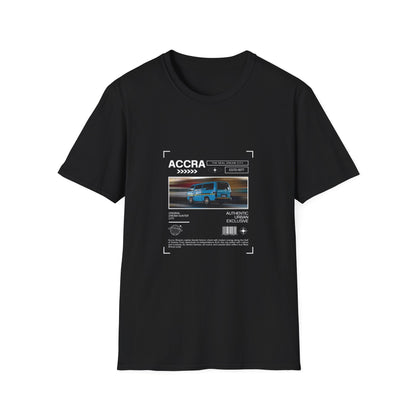 Cool Graphic T-Shirt with ACCRA Design, Vintage Style Tee, Unisex Casual Wear, Perfect Gift for Travelers, Birthday Gift, Unique Souvenir