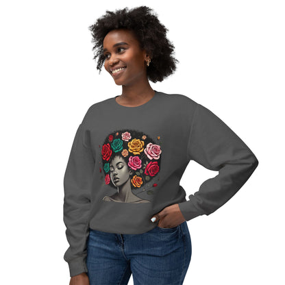 Afro Melanin Queen Crewneck Sweatshirt