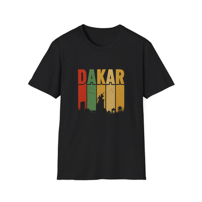 Dakar Unisex Softstyle T-Shirt, Casual Tee, Travel Shirt, Souvenir Gift, Unique Apparel, Comfortable Everyday Wear