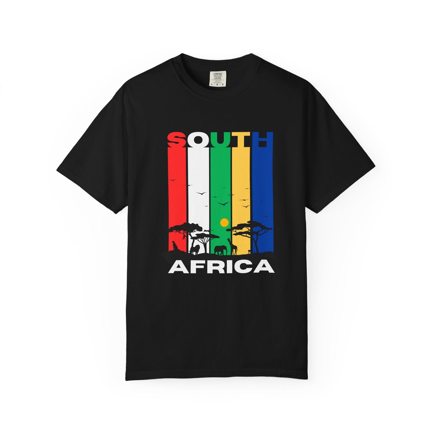 South Africa Stripes & Safari Tee – Unisex Fit