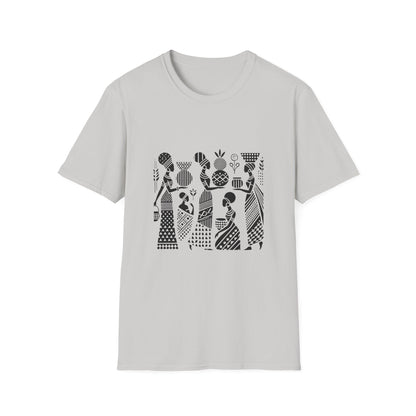 Roots in Rhythm – African Women Art Tee