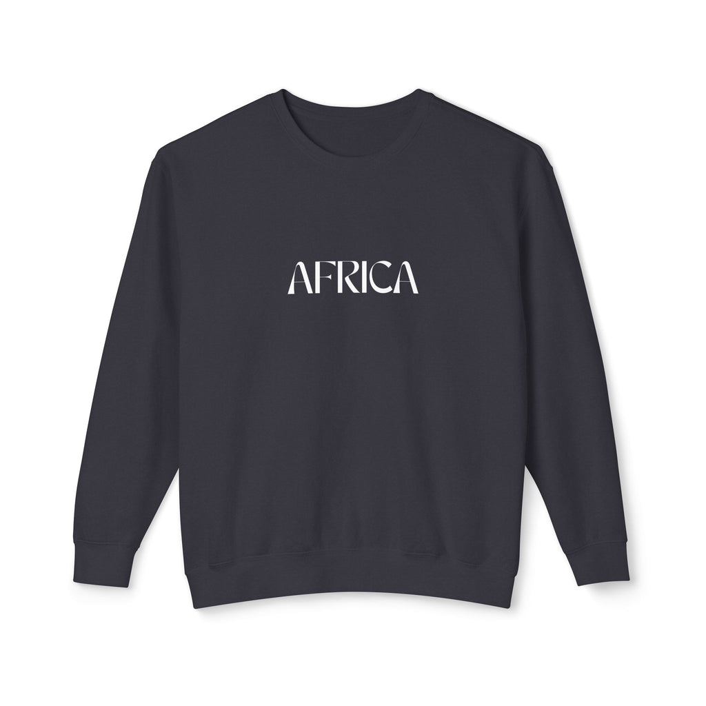 Africa Minimalist Crewneck Sweatshirt