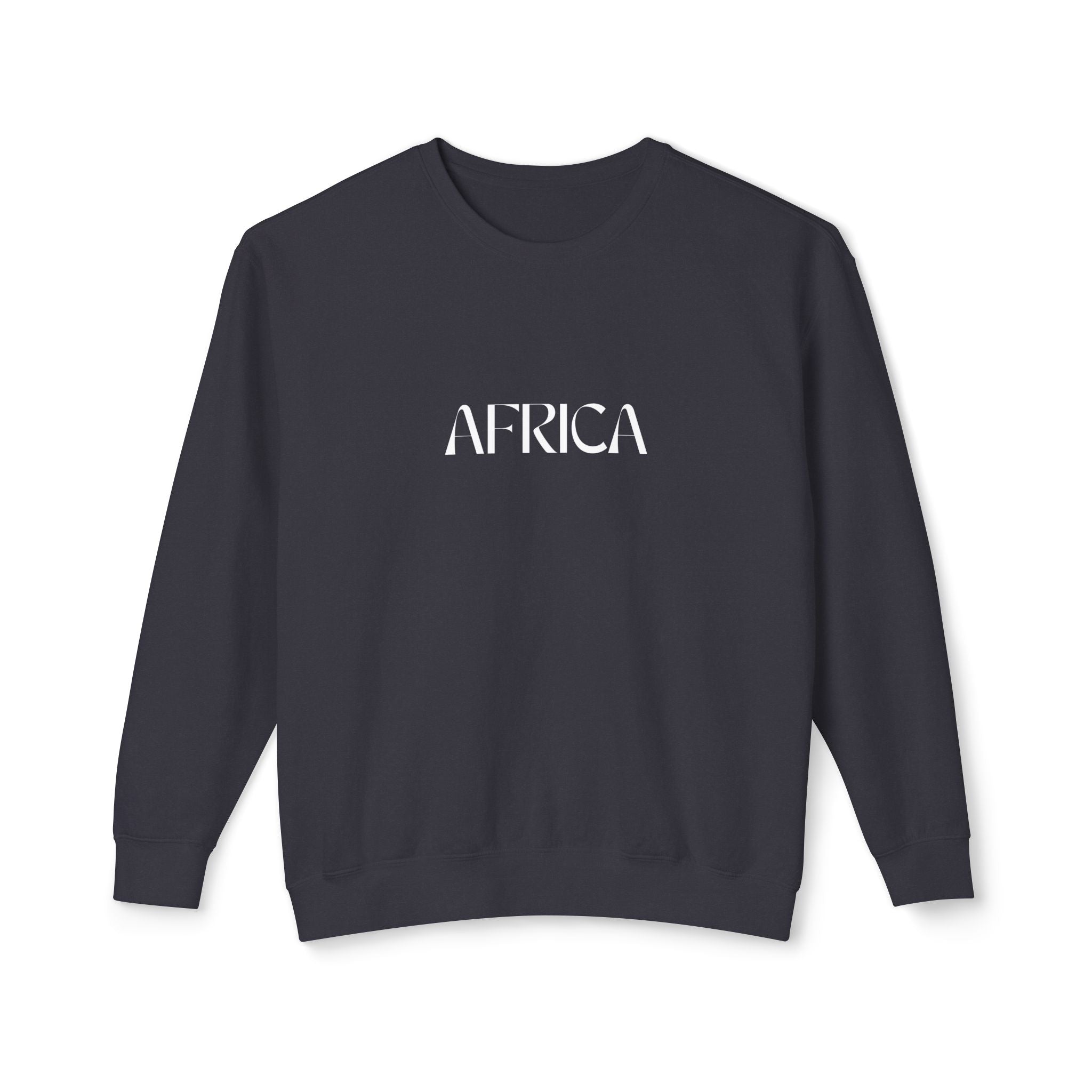 Africa Minimalist Crewneck Sweatshirt