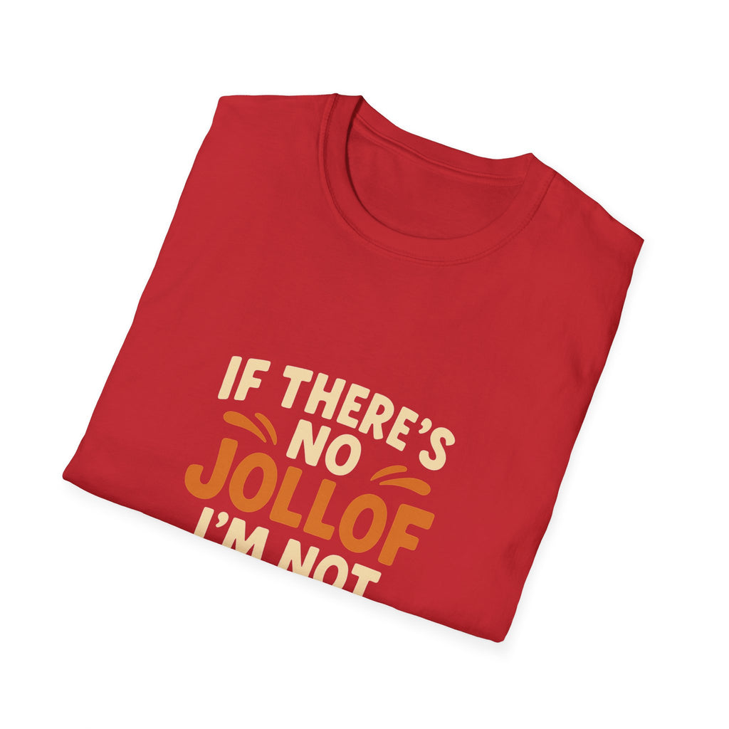 Jollof Lover T-Shirt, Funny Foodie Tee, Unisex Tee for Food Lovers, Casual Wear, Gift for Jollof Festivities