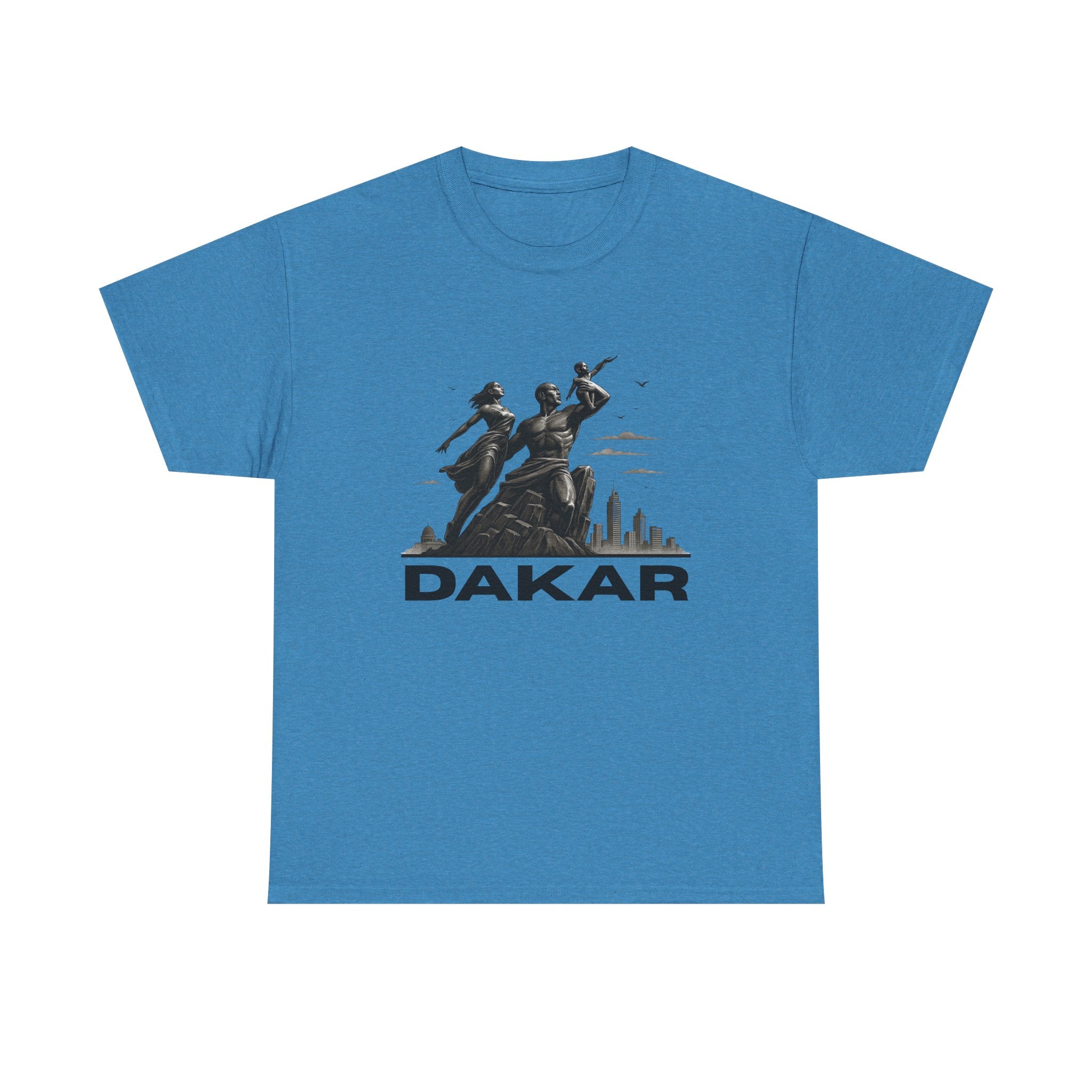 Dakar Graphic Tee, Unisex Cotton T-Shirt for Travel Lovers, Urban Style Wear, Casual Gift, Adventure Apparel