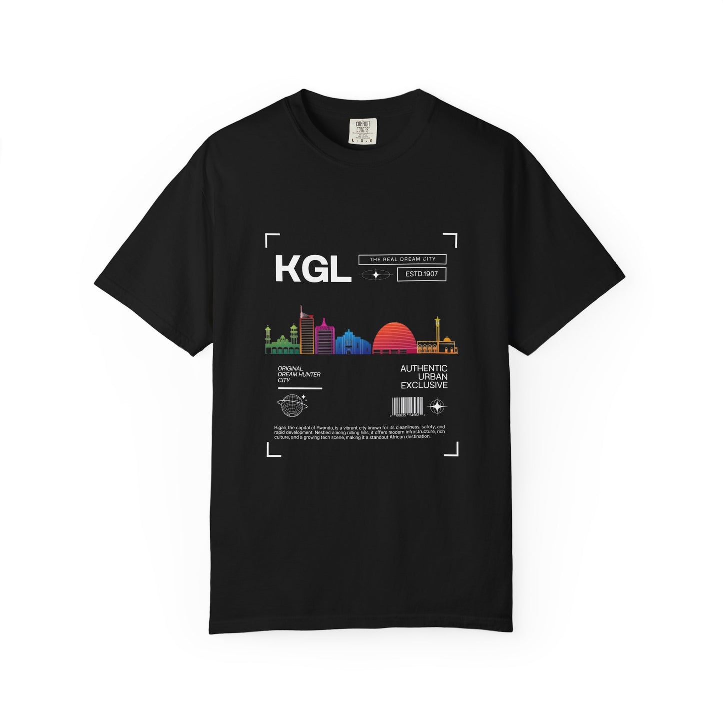 KGL City Vibes T-Shirt, Unisex Graphic Tee, Vintage Style Apparel, Streetwear Fashion, Unique Gift for Urban Explorers