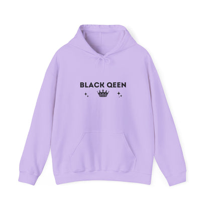 Black Queen Empowerment Hoodie - Wear Your Crown with Pride