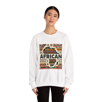 Proudly African Crewneck Sweatshirt