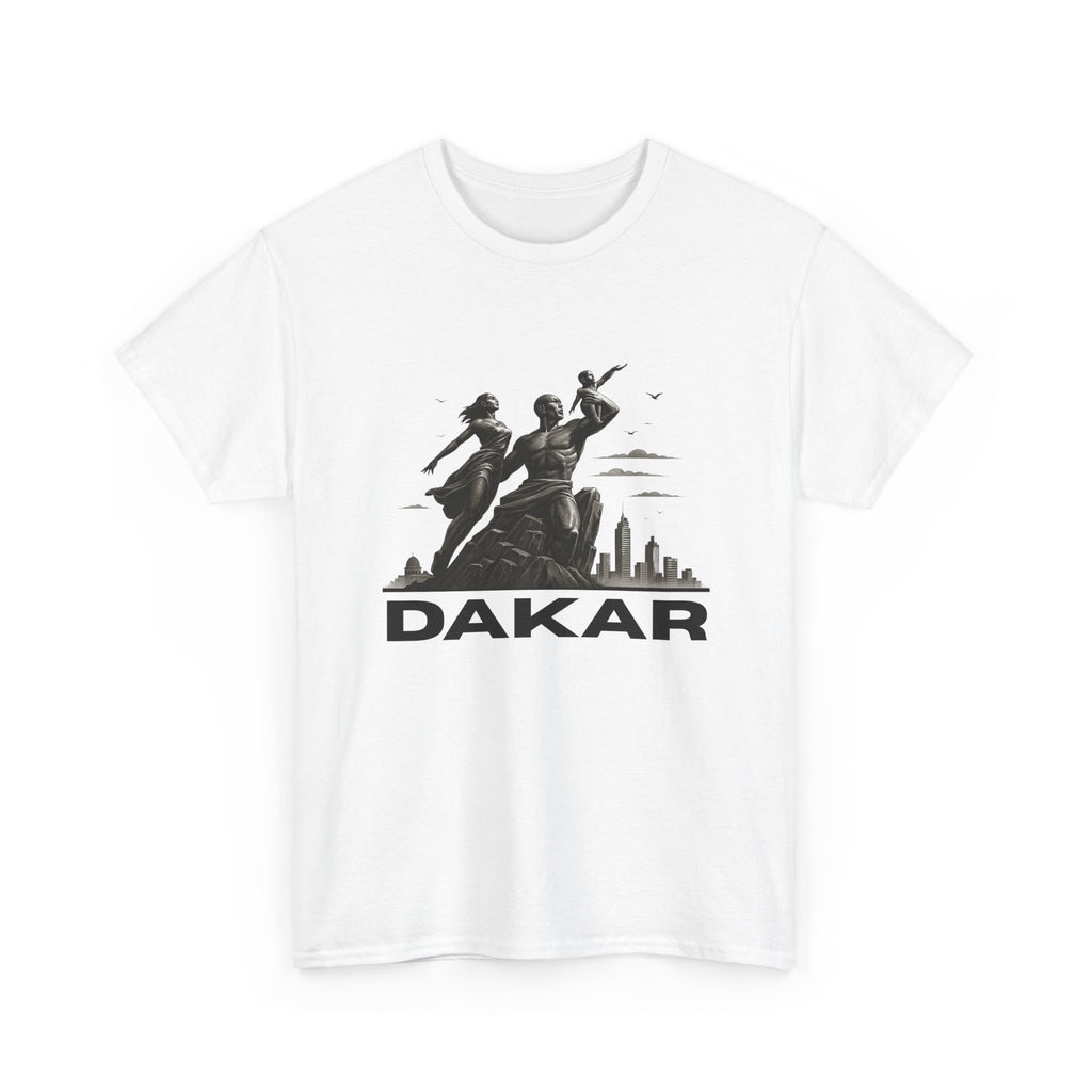 Dakar Graphic Tee, Unisex Cotton T-Shirt for Travel Lovers, Urban Style Wear, Casual Gift, Adventure Apparel