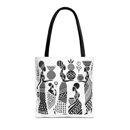 Elegant Tribal Women Art Tote Bag