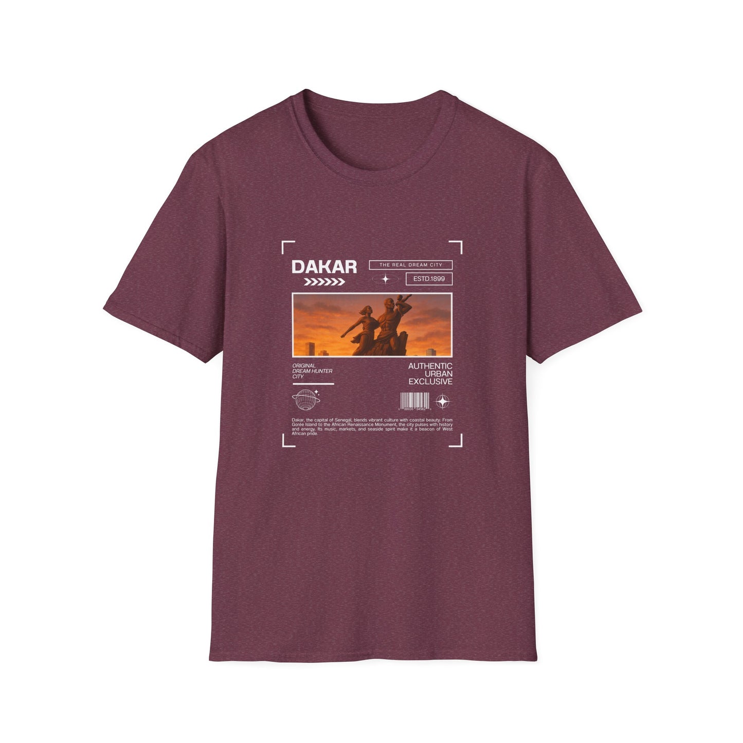 Dakar Adventure Unisex Softstyle T-Shirt, Casual Gift, Travel Tee, Graphic Shirt, Summer Wear, Road Trip Outfit