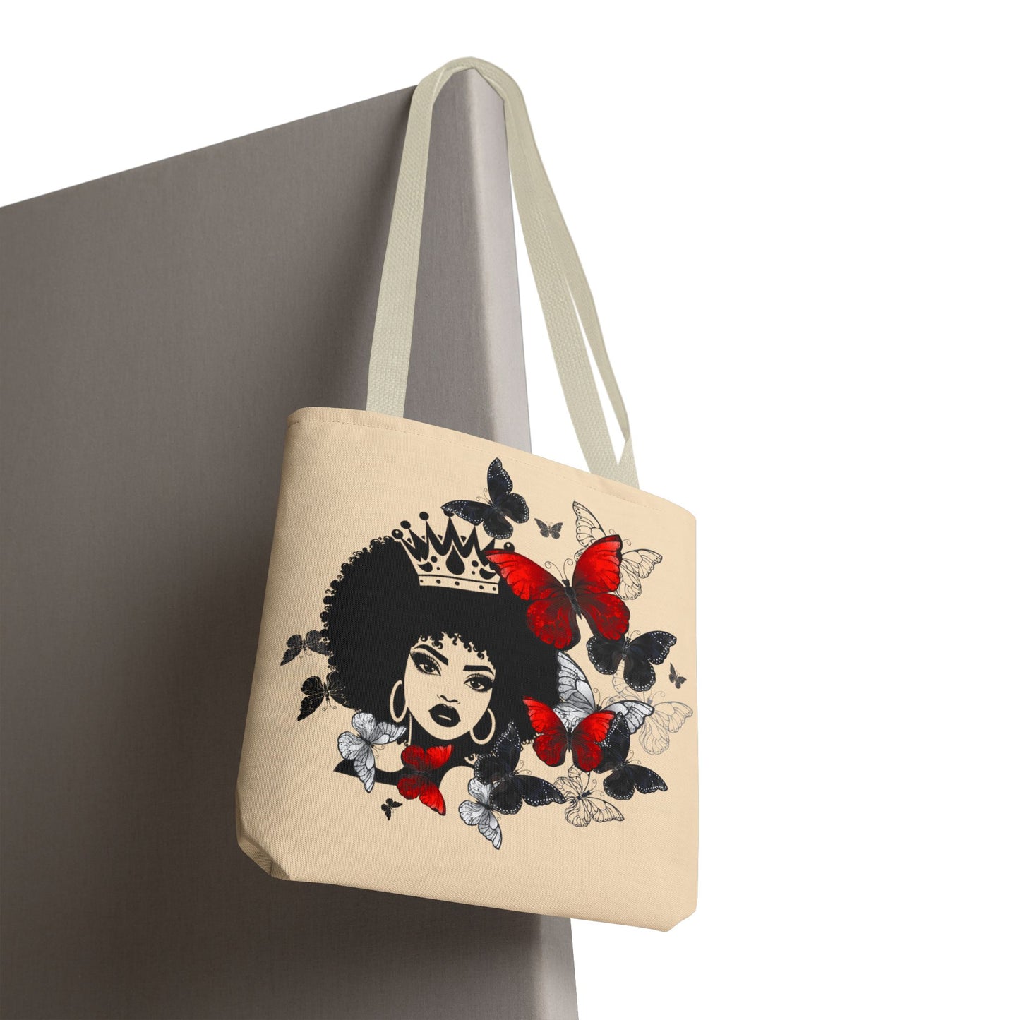 Black Girl Magic Butterfly Print Tote