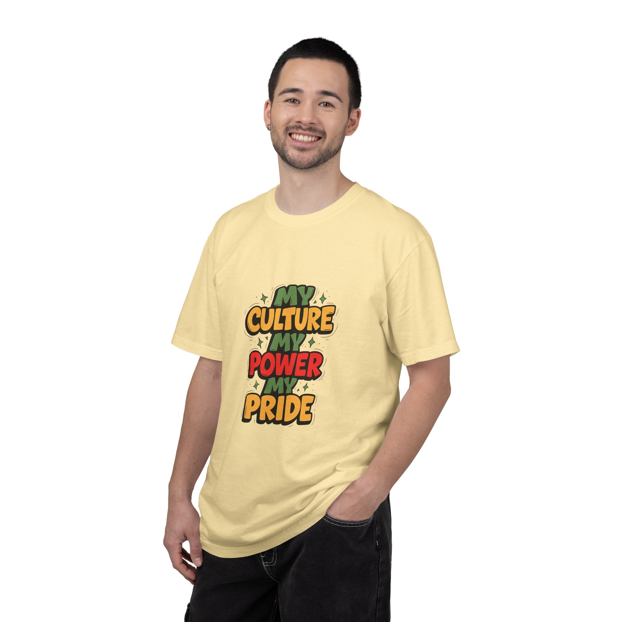 Cultural Pride T-Shirt, Unisex Garment-Dyed Tee, Self-Expression Apparel, Perfect for Festivals, Gifts, Celebrations
