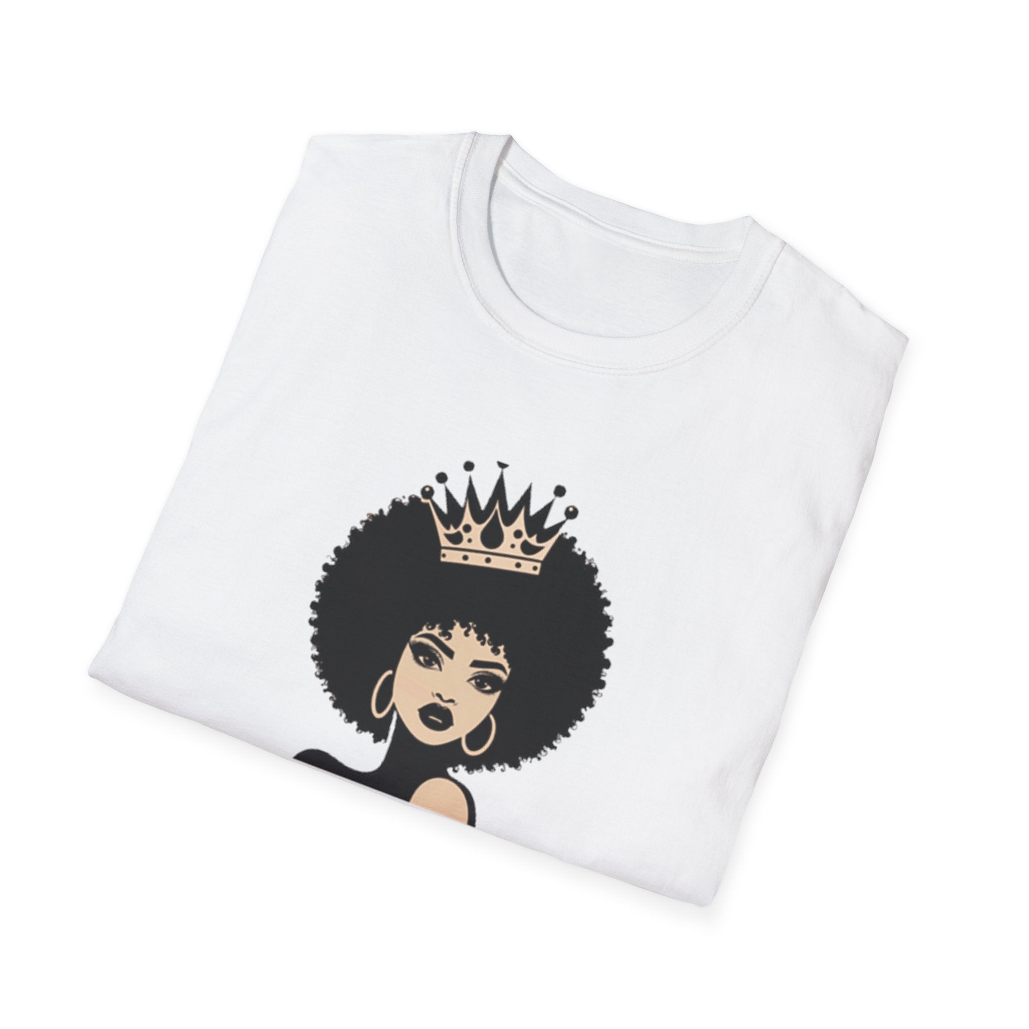 Brown Sugar Queen T-Shirt - Celebrate Heritage, Empowerment Gift, Unisex Tee for Afrofuturism, Birthday, Black History Month