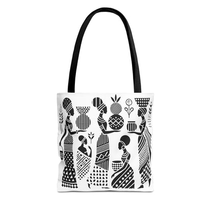 Elegant Tribal Women Art Tote Bag