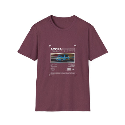 Cool Graphic T-Shirt with ACCRA Design, Vintage Style Tee, Unisex Casual Wear, Perfect Gift for Travelers, Birthday Gift, Unique Souvenir