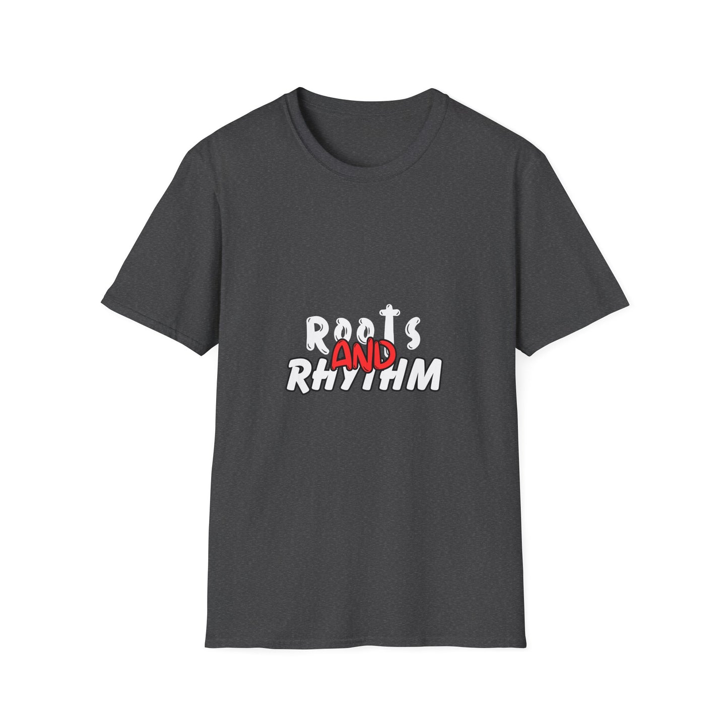 Rhythm & Vibe Unisex Softstyle T-Shirt, Casual Wear, Music Lover Tee, Gift for Her/Him, Everyday Comfort