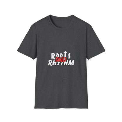 Rhythm & Vibe Unisex Softstyle T-Shirt, Casual Wear, Music Lover Tee, Gift for Her/Him, Everyday Comfort