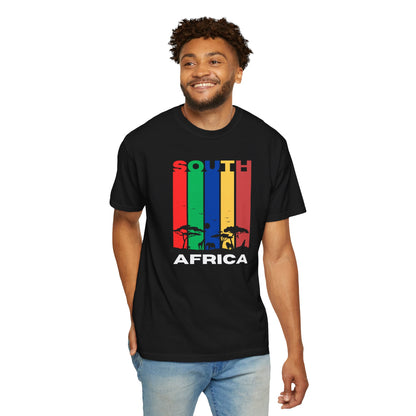 South Africa Stripes & Safari T-Shirt – Wear Your Heritage