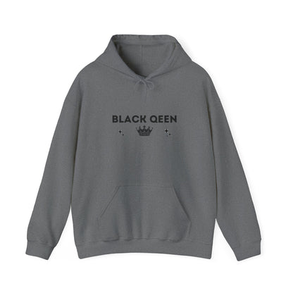 Black Queen Empowerment Hoodie - Wear Your Crown with Pride