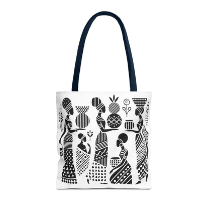 Elegant Tribal Women Art Tote Bag