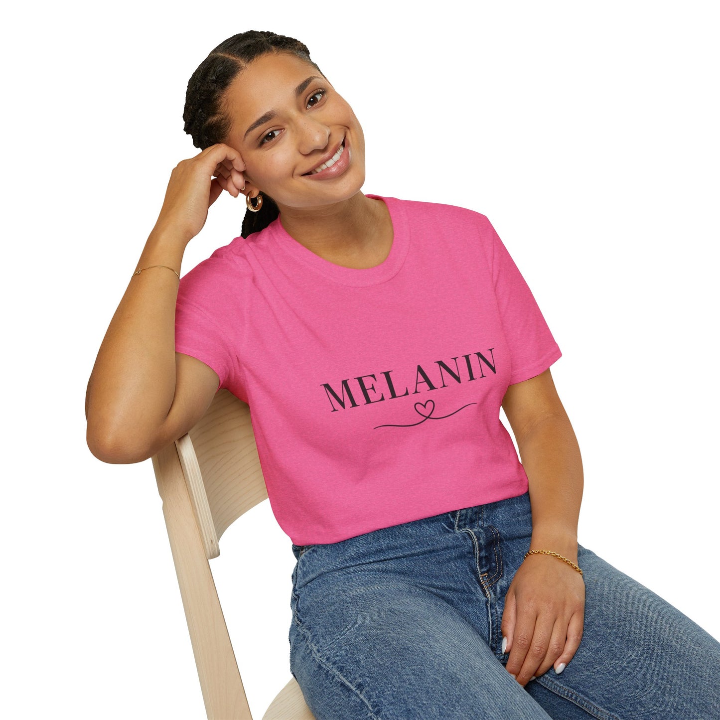 Melanin T-Shirt | Black Woman Gift | Melanin Black Girl Shirt | Afro Woman Shirt
