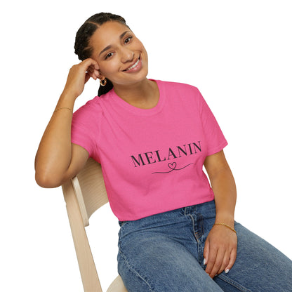 Melanin T-Shirt | Black Woman Gift | Melanin Black Girl Shirt | Afro Woman Shirt