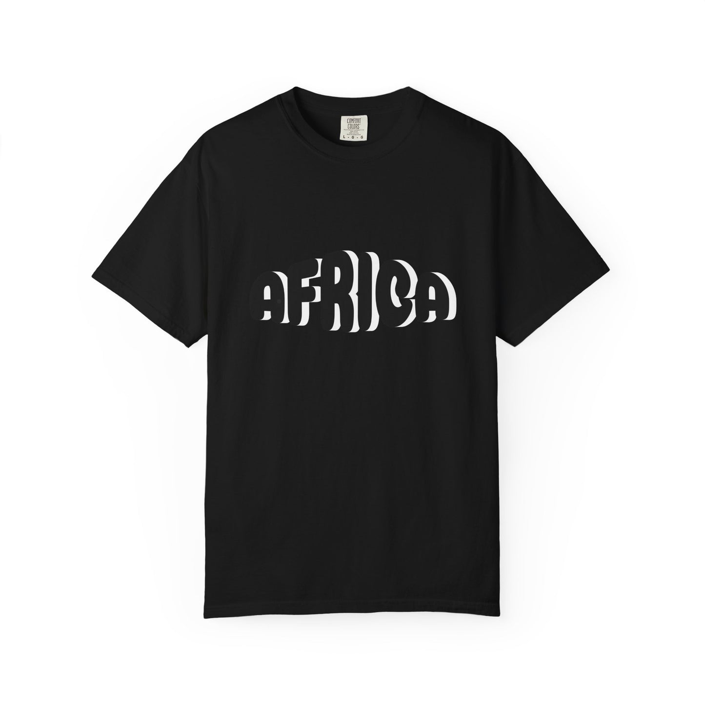 Africa Unisex Garment-Dyed T-Shirt, Casual Tee, Travel Shirt, Gift for Africa Lovers, Unisex Apparel, Summer Fashion