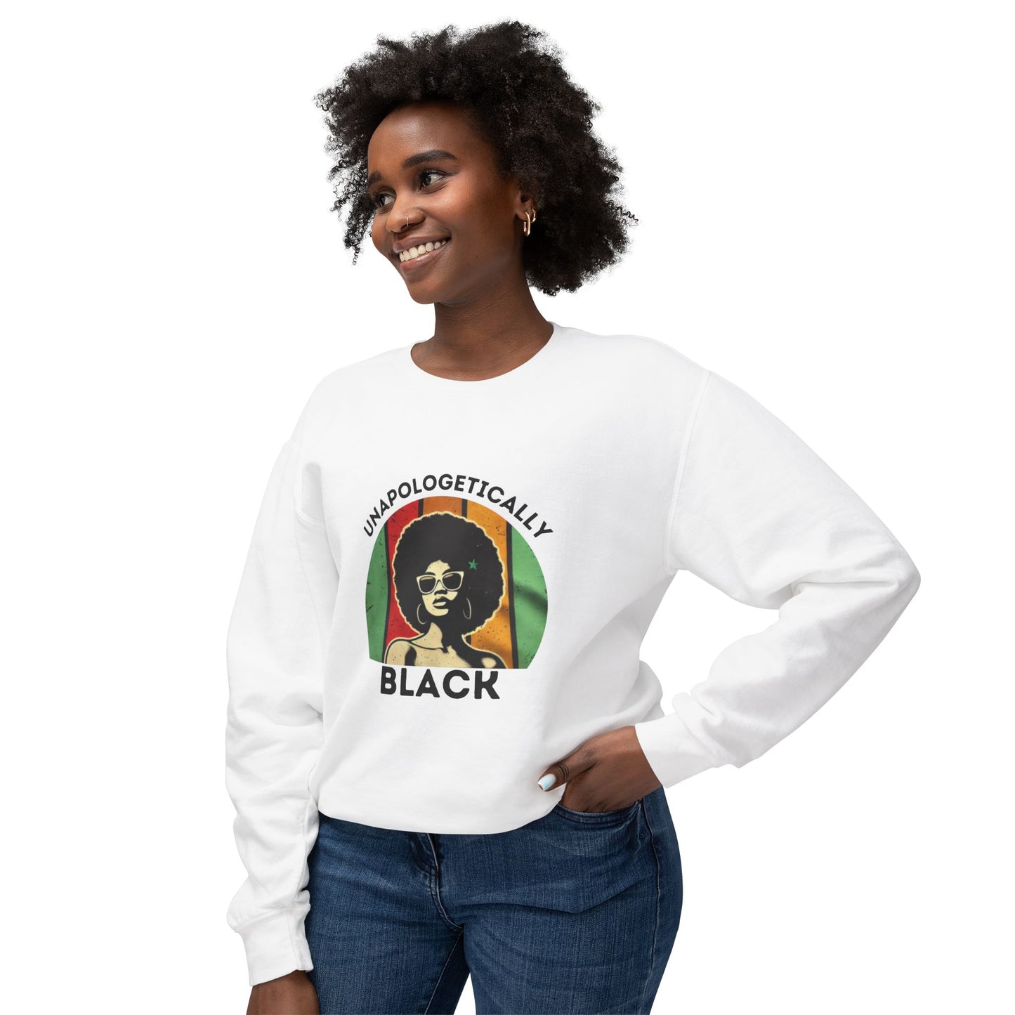 Unapologetically Black Crewneck Sweatshirt