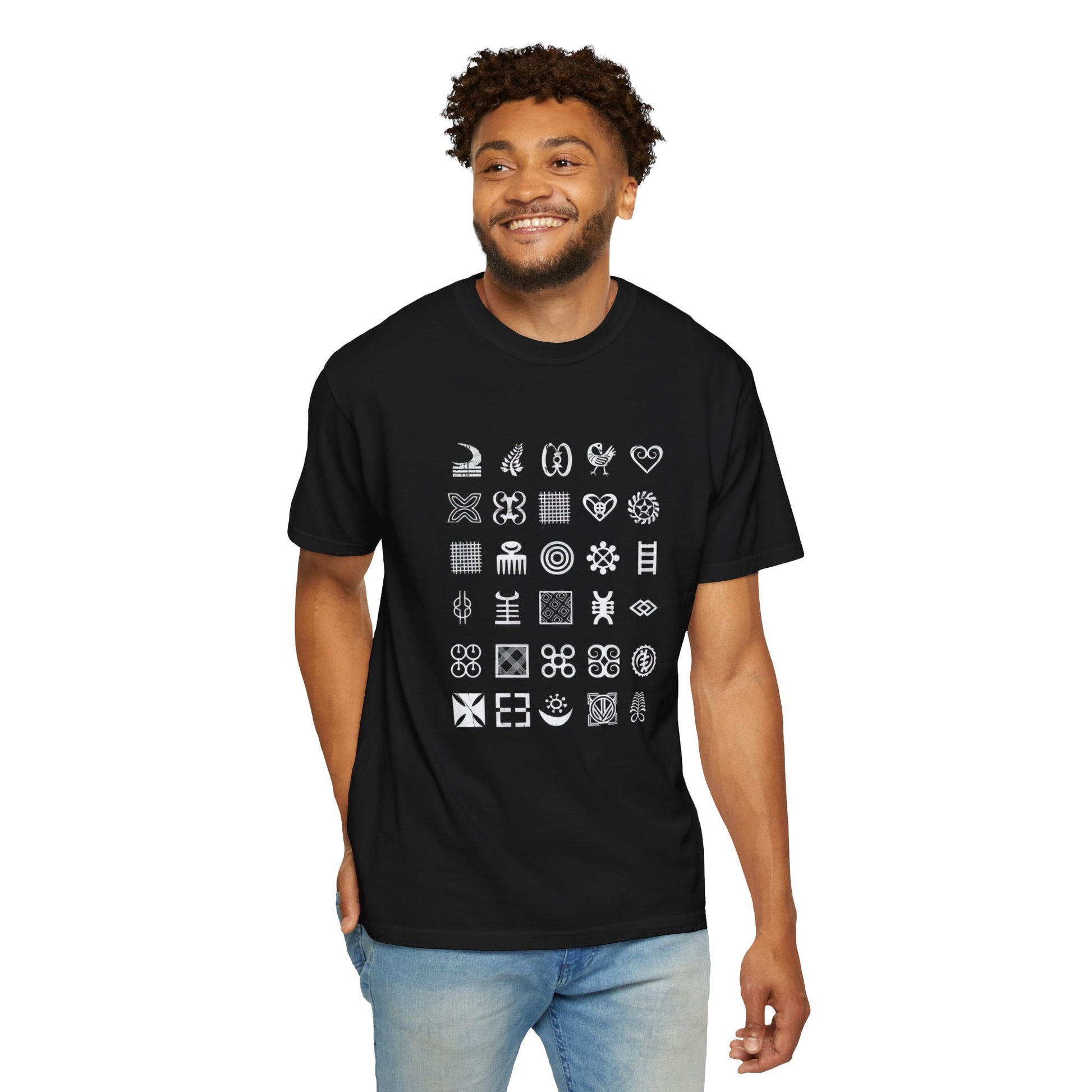 Adinkra Symbol T-Shirt – Wear the Wisdom of Your Ancestors