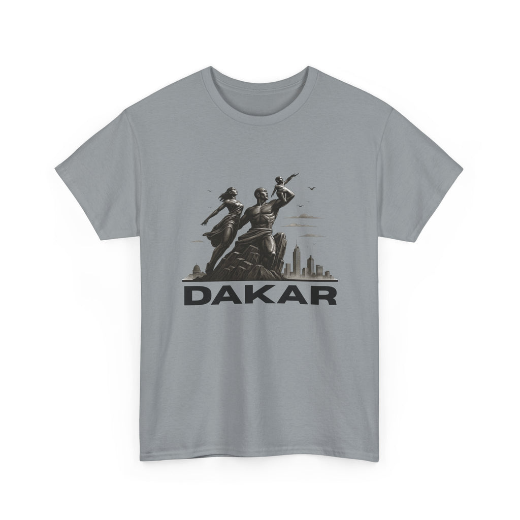 Dakar Graphic Tee, Unisex Cotton T-Shirt for Travel Lovers, Urban Style Wear, Casual Gift, Adventure Apparel