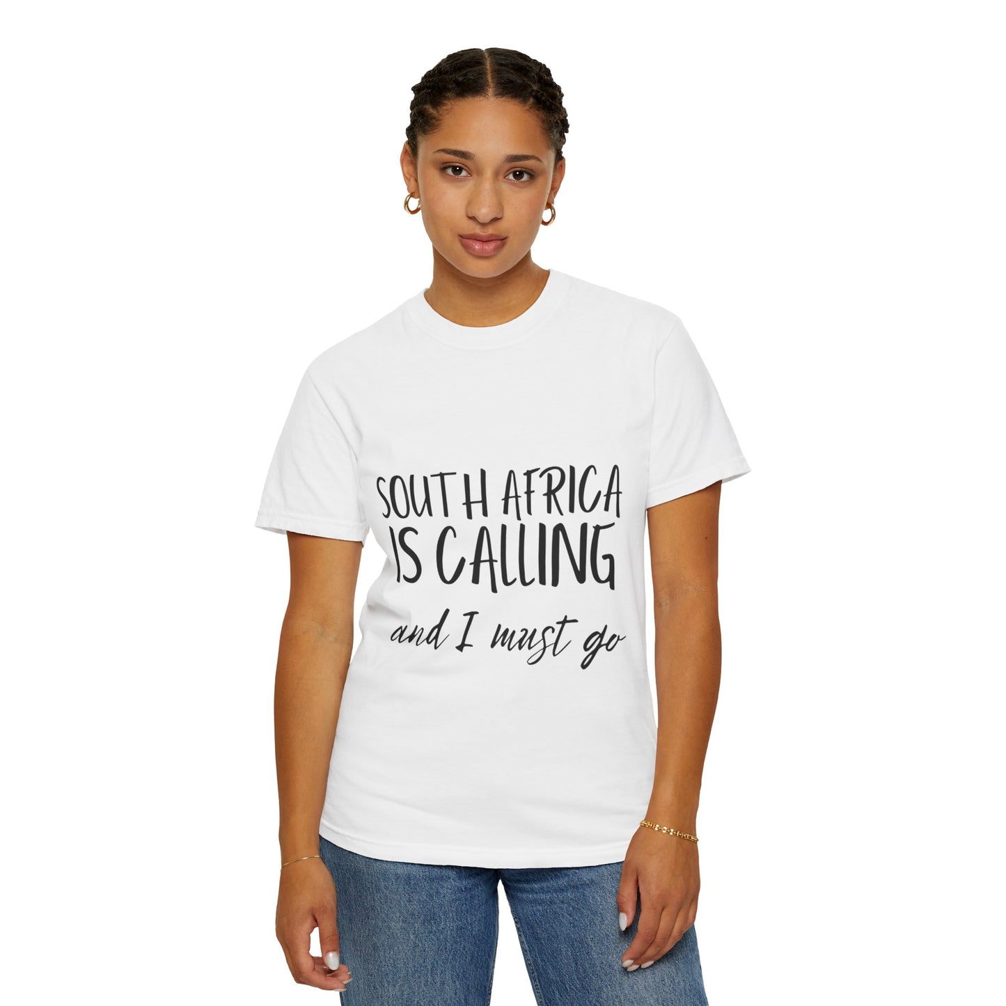 South Africa Is Calling And I Must Go tee Unisex Fit T-shirt